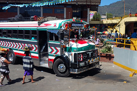 Guatemala Chicken Bus