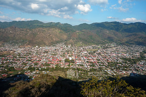 Jinotega Blick auf Stadt
