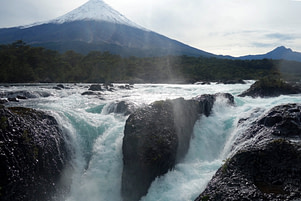 Vulkan Osorno Saltas Petrohue