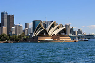 Sydney Oper vom Wasser