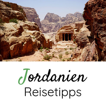 Jordanien Reisetipps Grafik