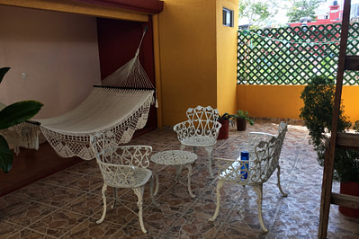 Mexiko Hotel Palenque Chill Area
