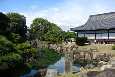Kyoto Nijo Burg mit Park