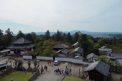 Nara Blick auf Park