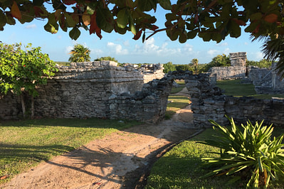 Tulum Maya Ruinen Weg