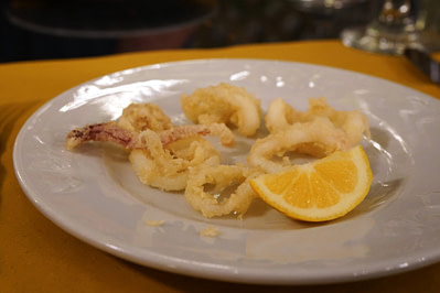Rom Foodtour Calamari