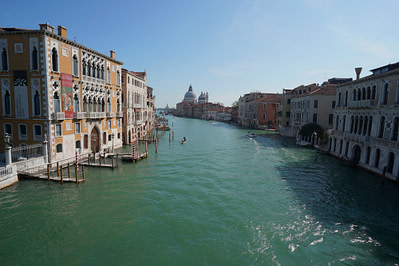 Venedig Canal Grand von Ponte Accadamia Santa Maria