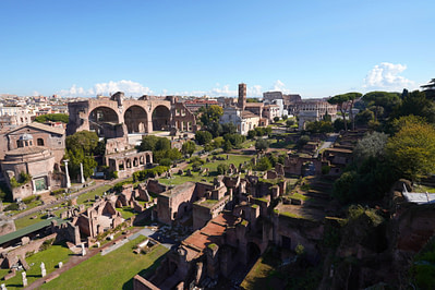 Rom Forum Romanum und Kolosseum