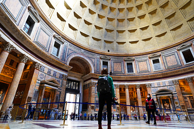 Rom Pantheon Franzi Rotunde
