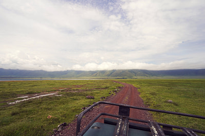 Ngorongoro Krater Straße