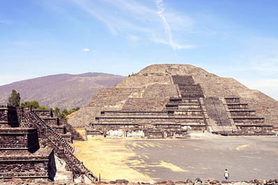 Teotihuacan Mondpyramide