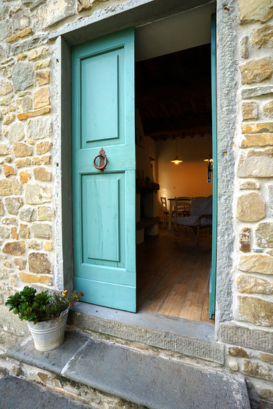 Toskana Casa Gave Eingang