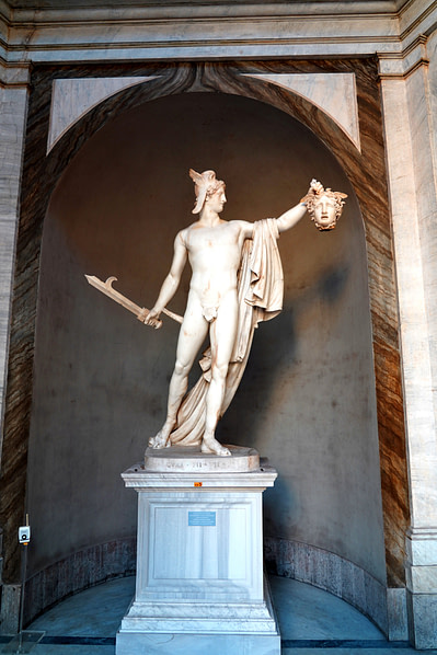 Vatikanische Museen Pio Clementino Statue