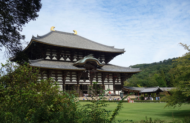 Nara Todaiji Tempel Seite
