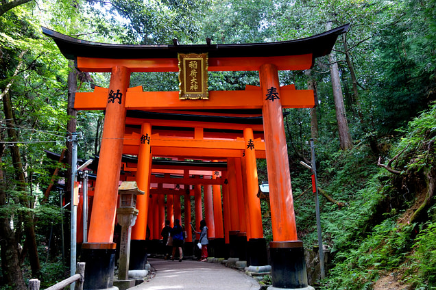 Kyoto Fushimi Inari Wald