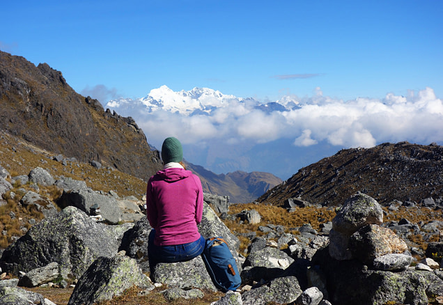 Peru Salkantay Trek Pass Franzi