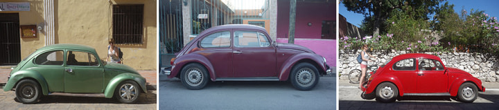 Valladolid VW Käfer Collage