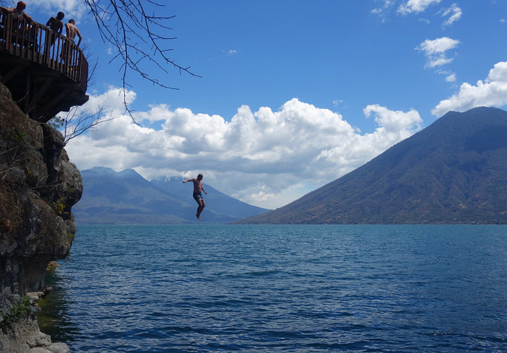 Lago Atitlan San Marcos Matthias Jump