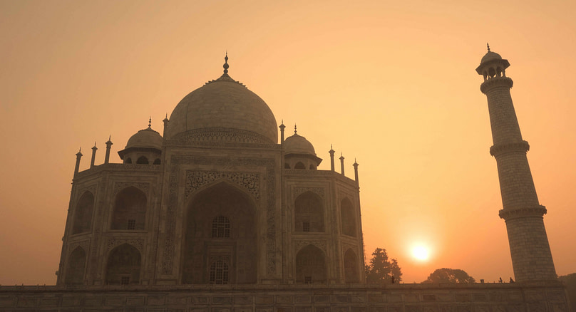 Agra Taj Mahal Sunrise