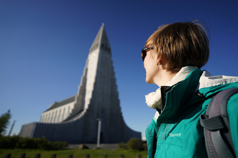 Reykjavik Hallgrimskirche Franzi