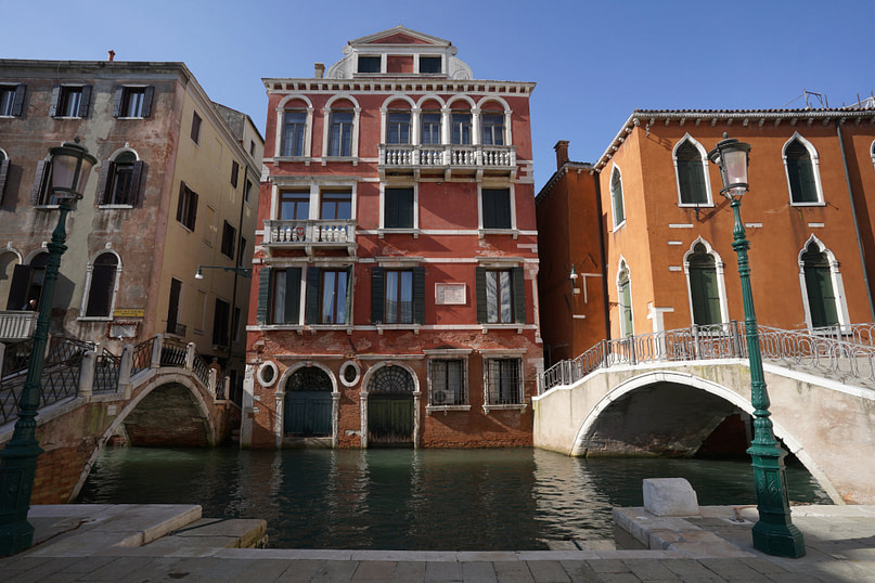 Venedig Haus und Kanal