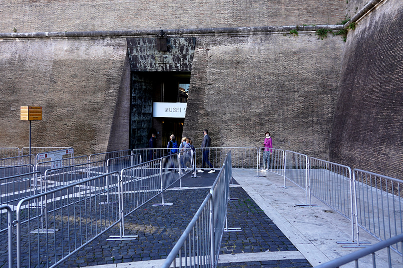 Vatikanische Museen Eingang