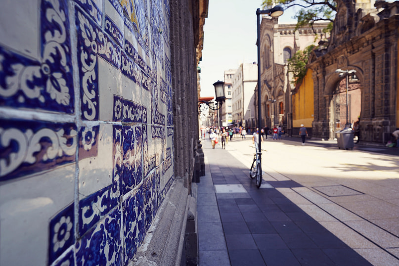 Mexico City Fußgängerzone House of Tiles