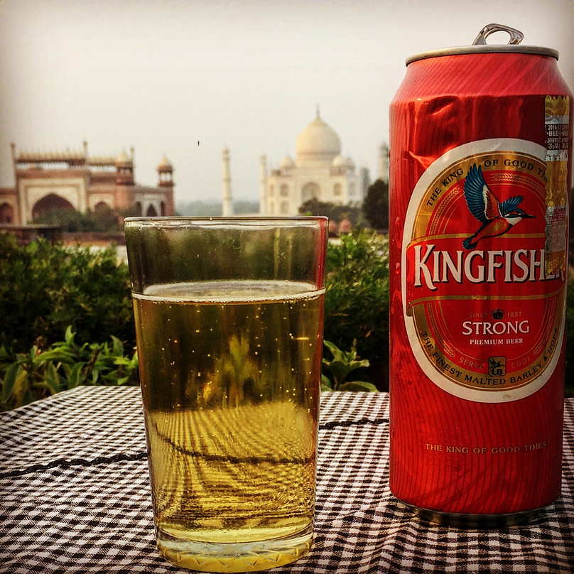 Agra Taj Mahal Bier