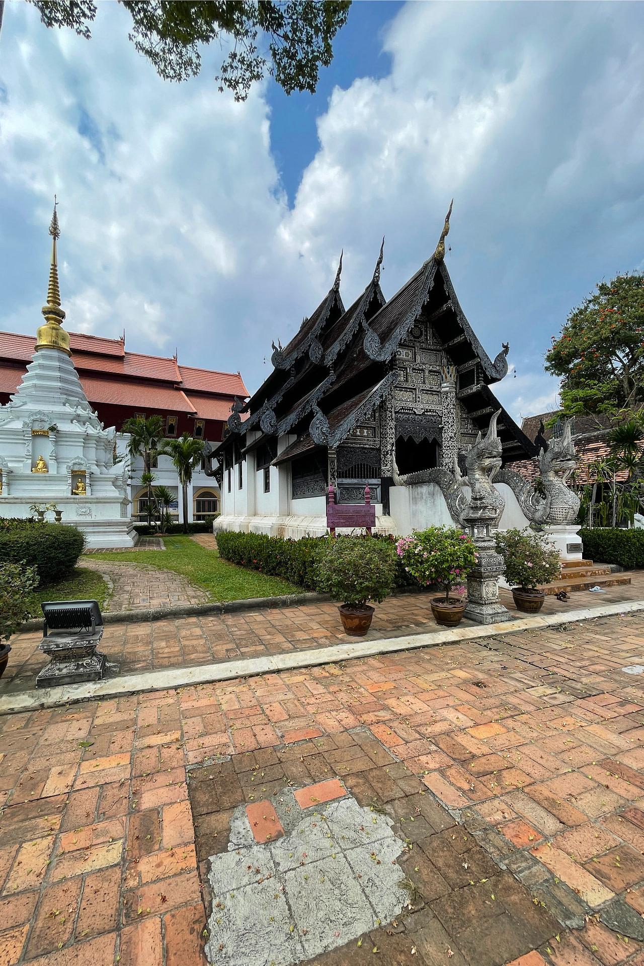 Wat Chedi Luang Lanna Tempel hoch