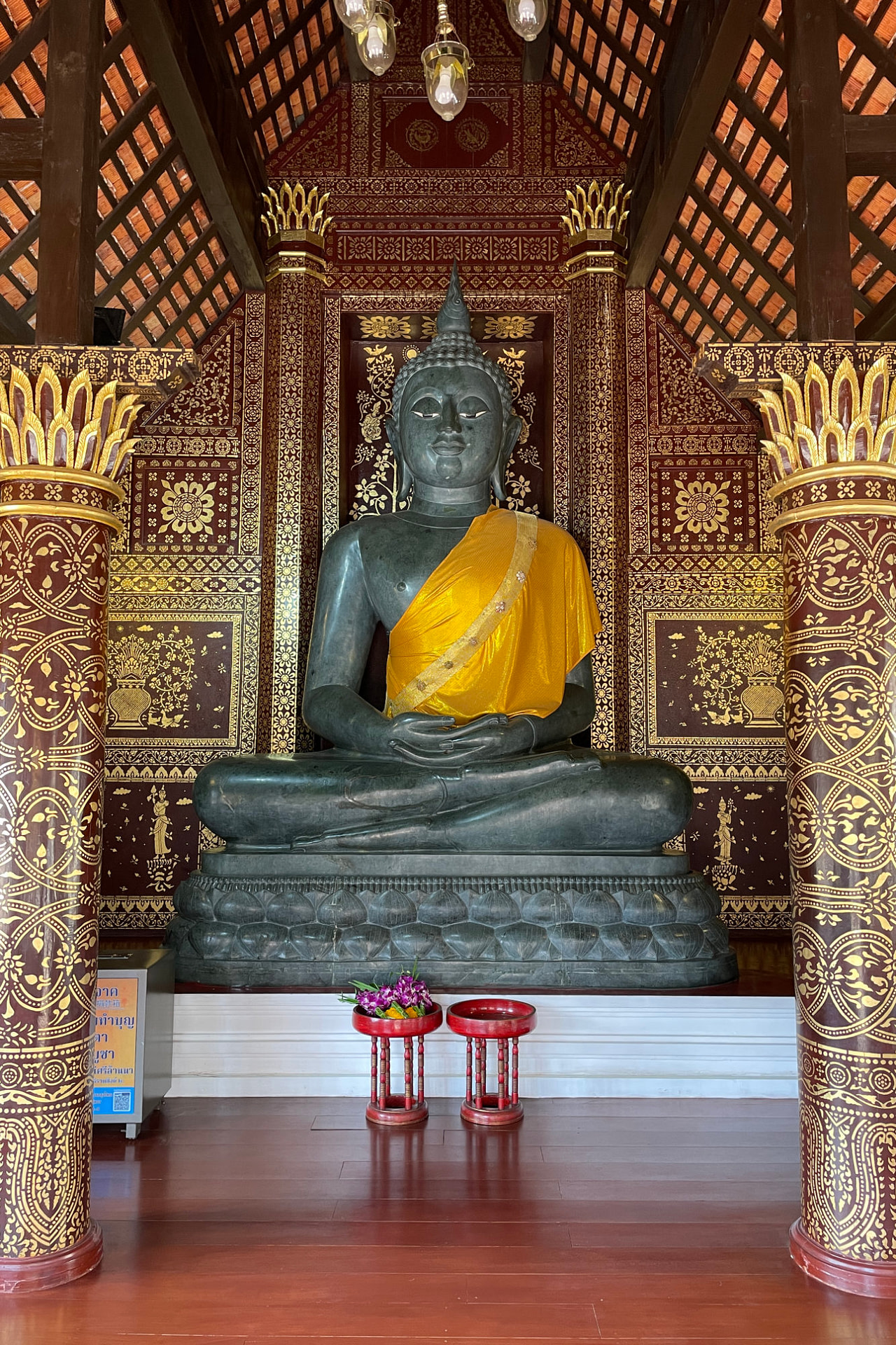 Wat Chedi Luang Buddha Statue