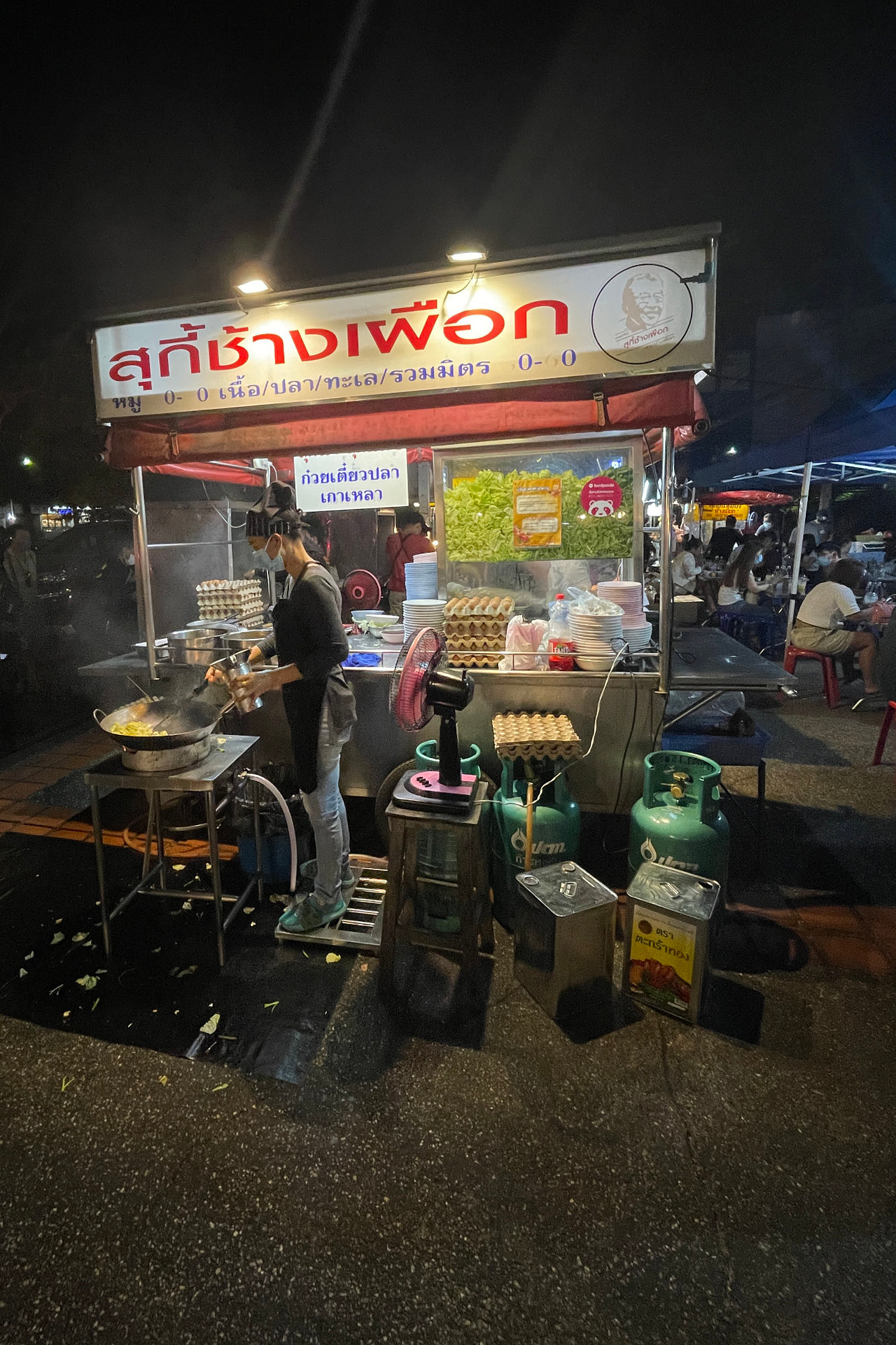 Changphuak Markt Essensstand